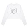 Wo's Crop Long Sleeve Tee Thumbnail