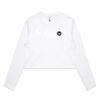 Wo's Crop Long Sleeve Tee Thumbnail