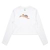 Wo's Crop Long Sleeve Tee Thumbnail